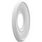 Ekena Millwork Berkshire Thermoformed PVC Ceiling Medallion (Fits Canopies up to 4 1/2"), 10"OD x 3 1/2"ID x 3/4"P CMP10BE - alternate 3